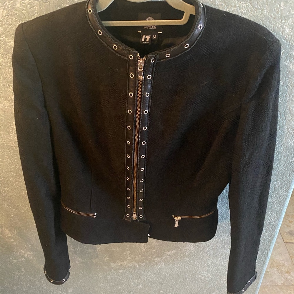 Authentic Versace jeans black jacket